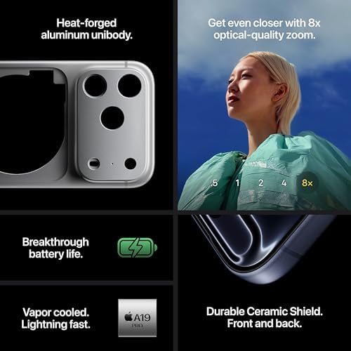 Apple iPhone 17 Pro Max 1TB Zilver