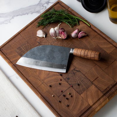 Shinrai Knives Forged Hakmes 20 cm
